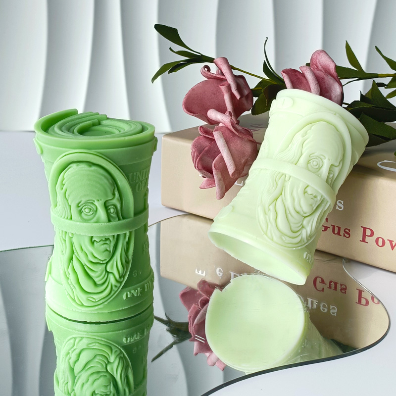 Candle Making Activity - 3D Money Dollar Silicone Mold DIY