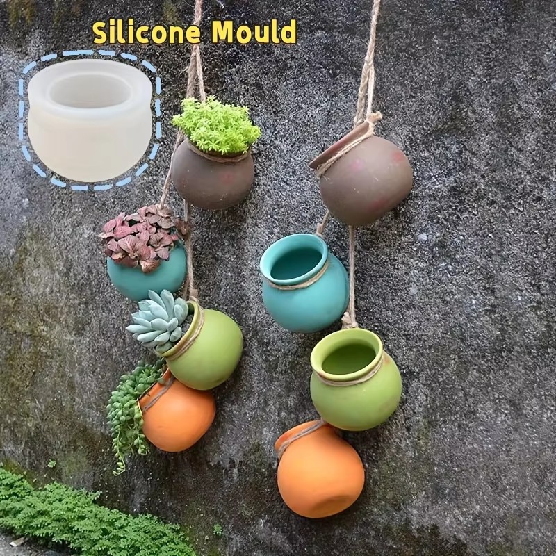 Candle Making Class - Silicone Flower Pot Molds, Resin Molds,