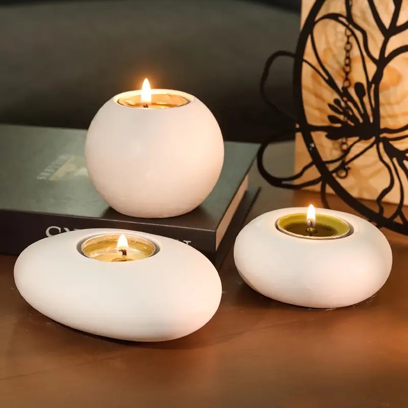 Candle Making Class - Tealight Candle Holder Resin Silicone Mold,