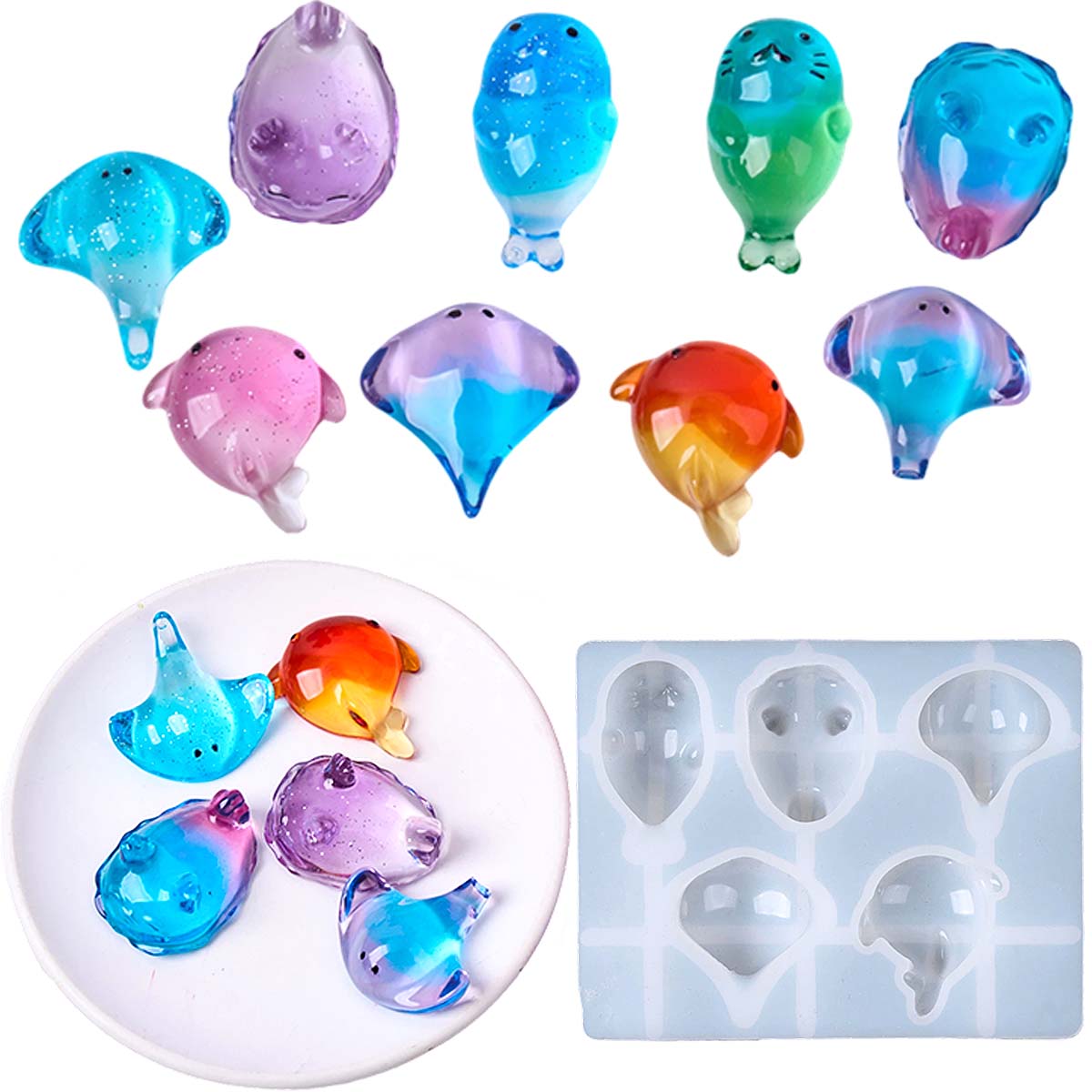 Candle Making Class - 3D Healing Kawaii Manta Ray Whale