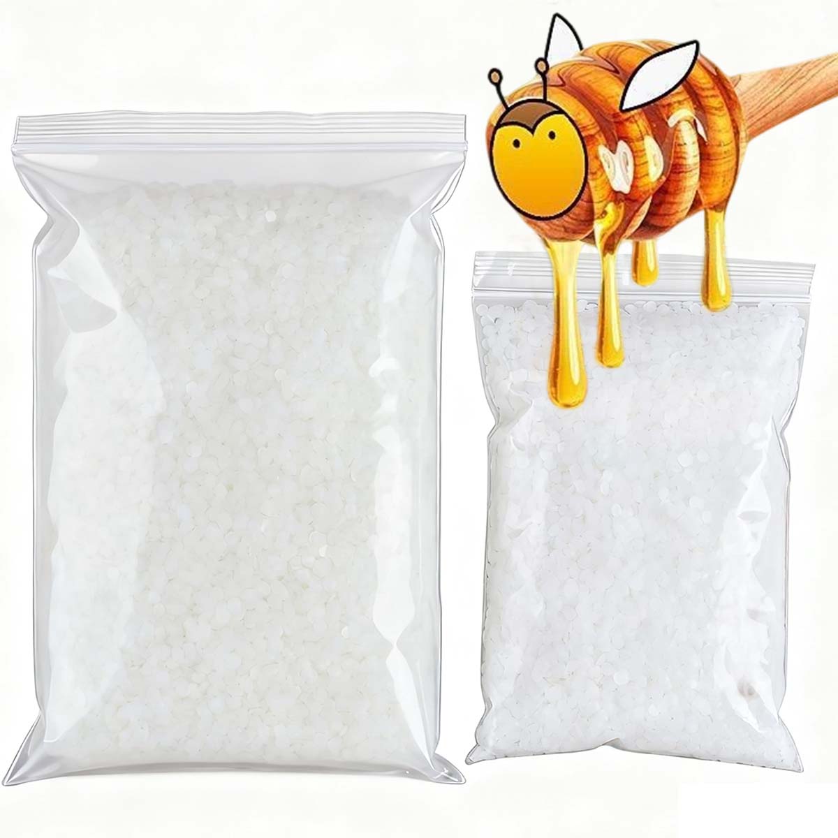 Candle Making Activity - 200g-1000g White Beeswax Pure Natural Granular