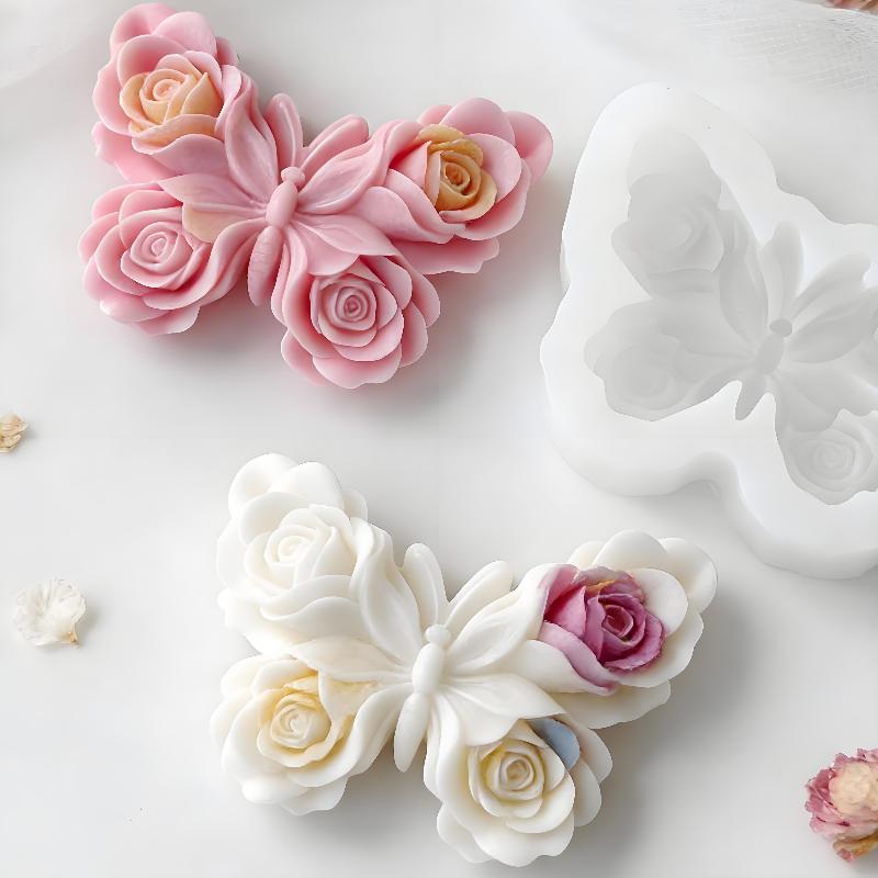 Candle Making Class - DIY Rose Butterfly Form Silicone Mold