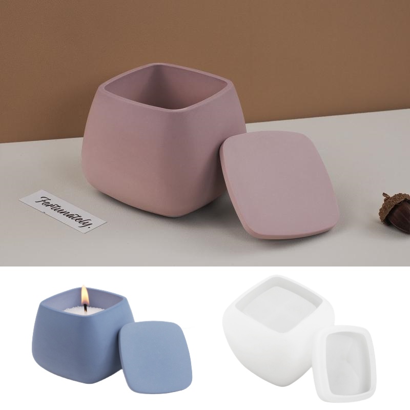 1set Square Storage Box UV Res - Candle Making Class recension och pris