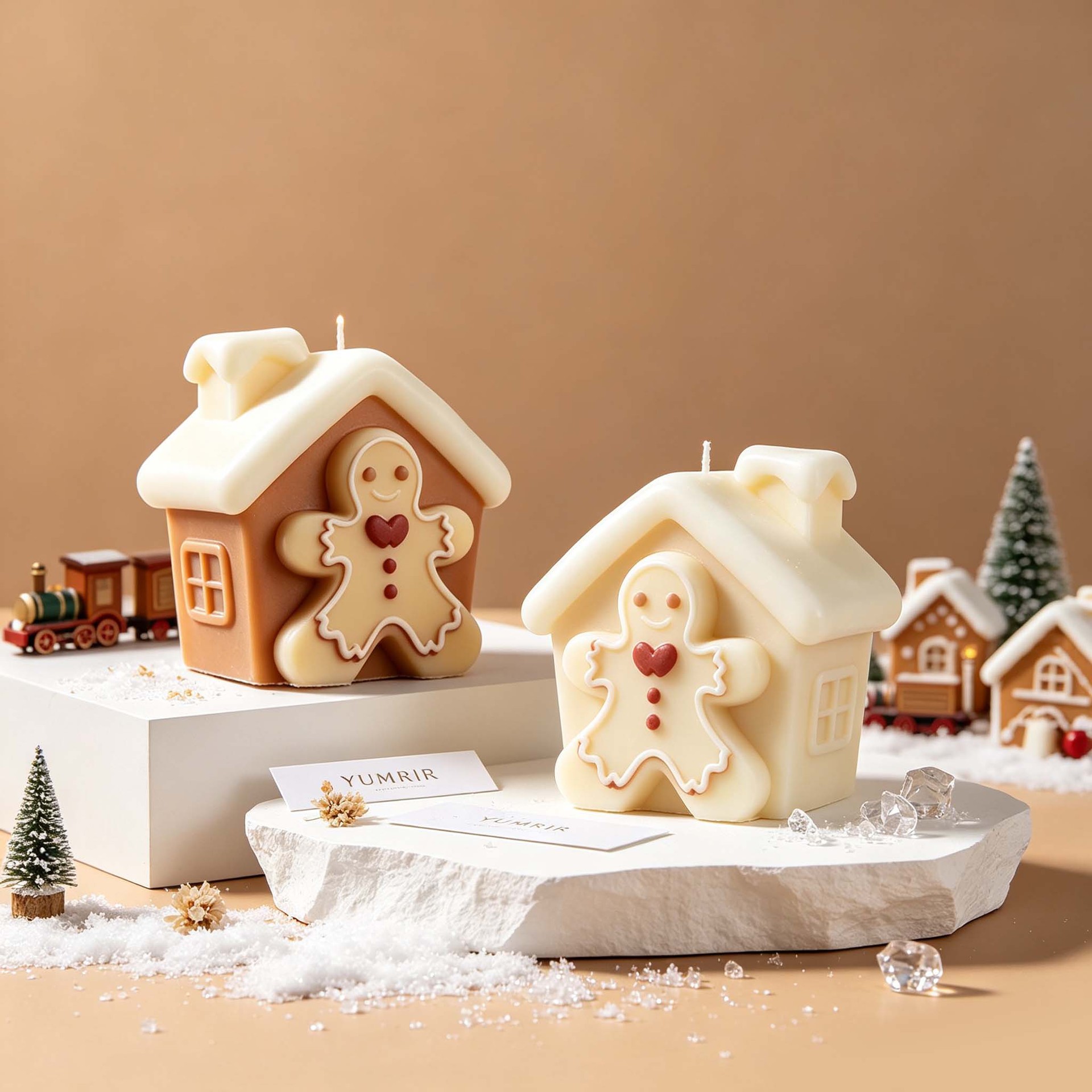 Christmas Gingerbread House Si - Candle Making Moulds recension och pris