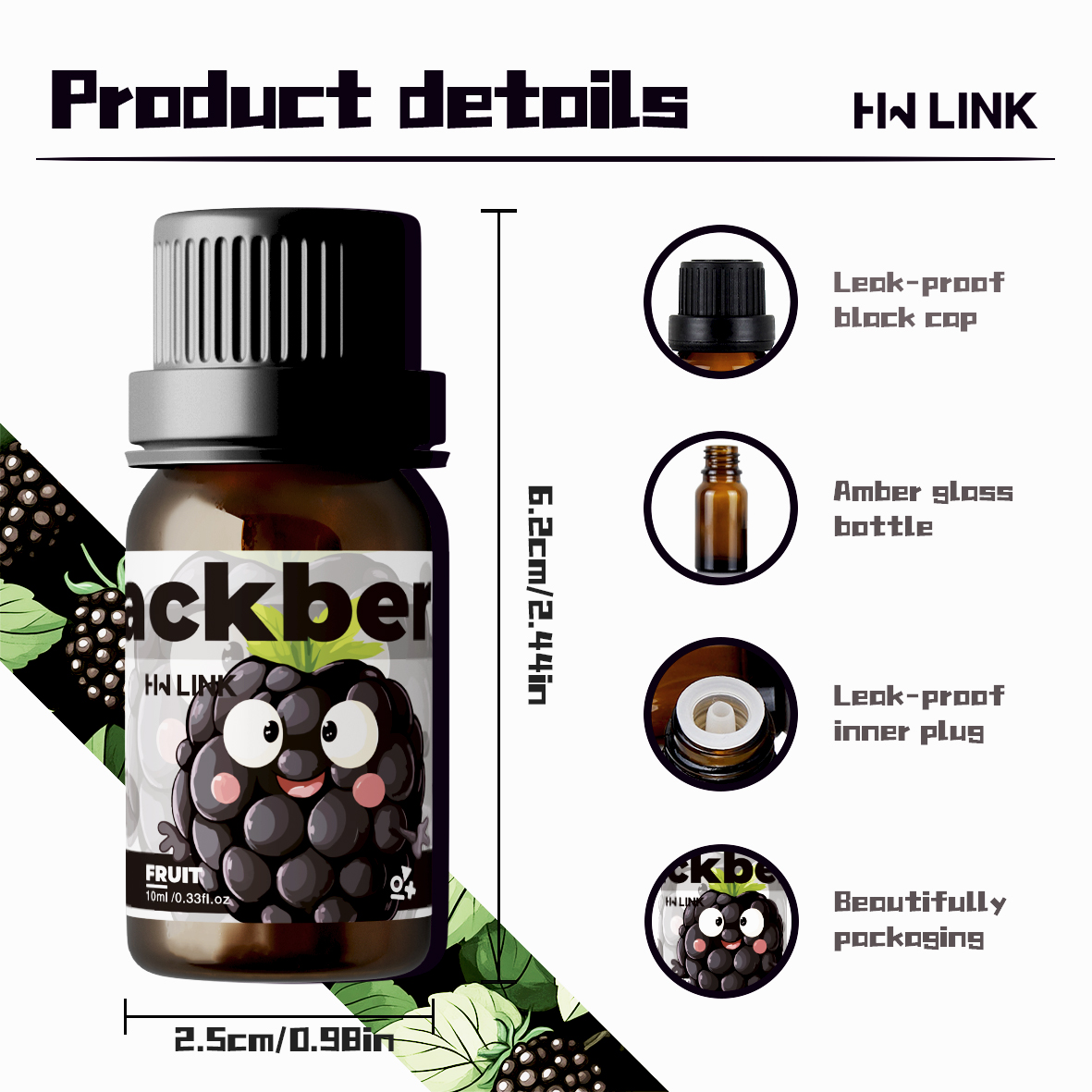 Blackberry Essential Oil  10ml - Candle Making Fragrances recension och pris