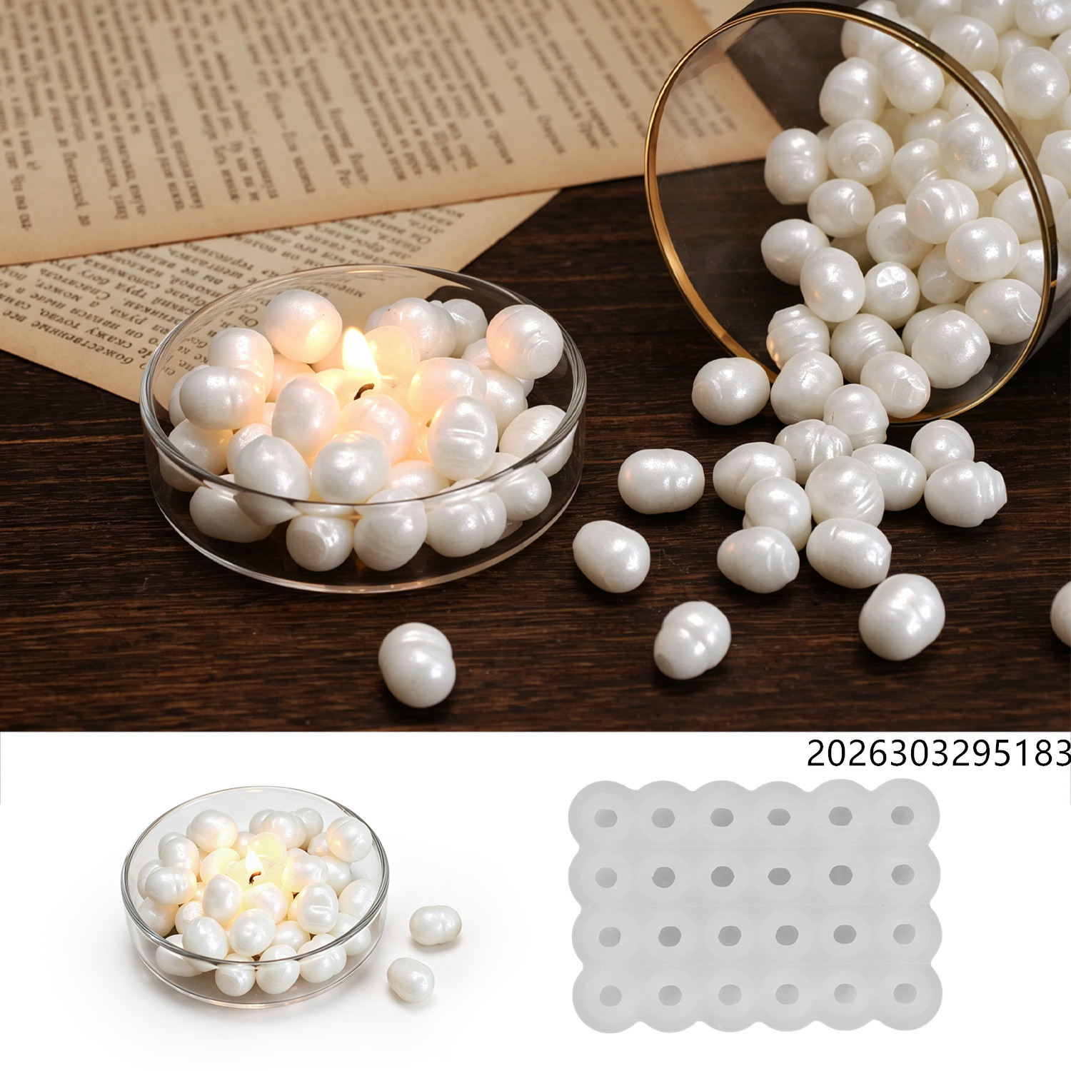 Healing Ocean Pearl Mirror Wax - Candle Making Fragrances recension och pris