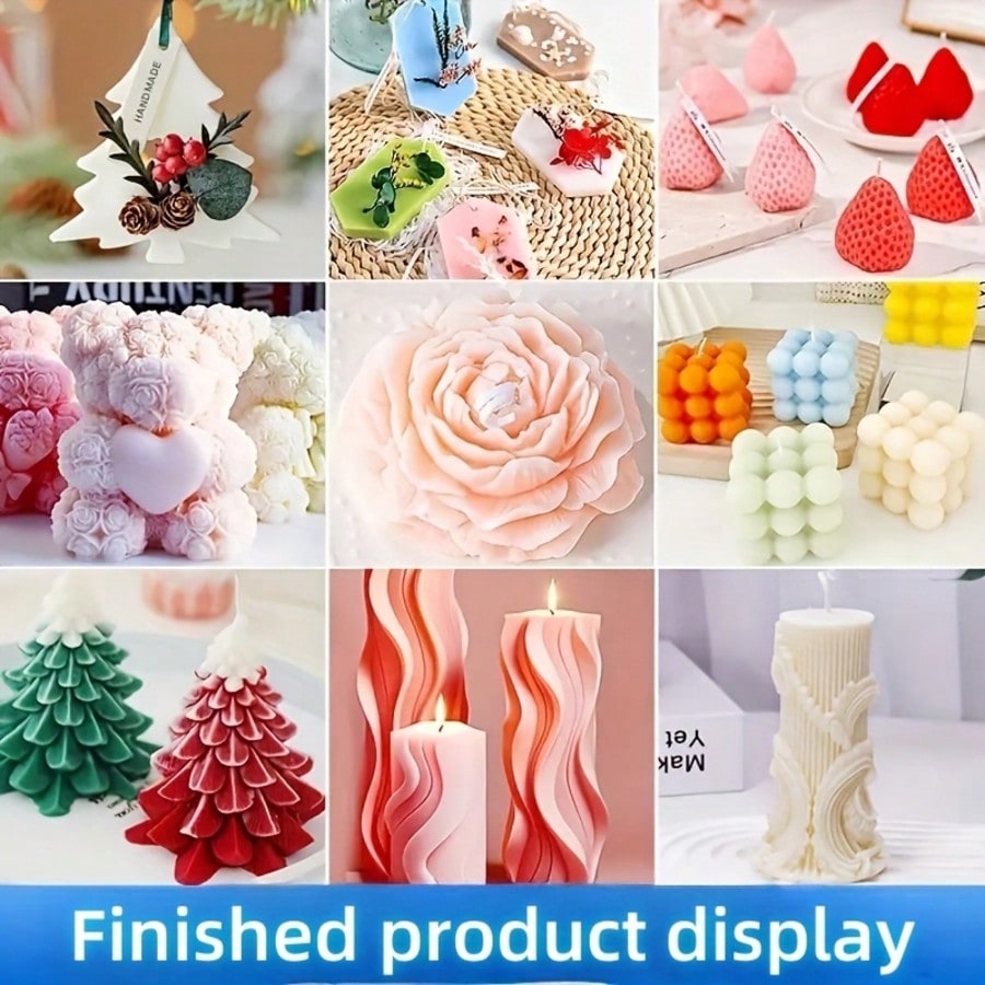34-Color/16-Color/12-Color/6-C - Candle Dye Chip recension och pris