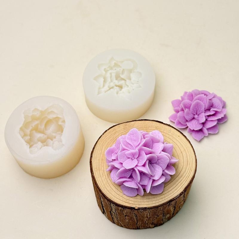 ●Hydrangea Flower Silicone Mol - Candle Making Moulds recension och pris
