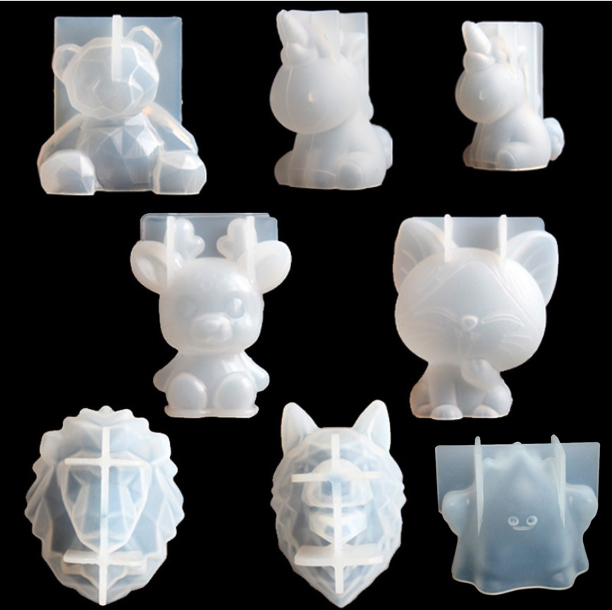 Transparent Unicorn Silicone E - Candle Making Items recension och pris