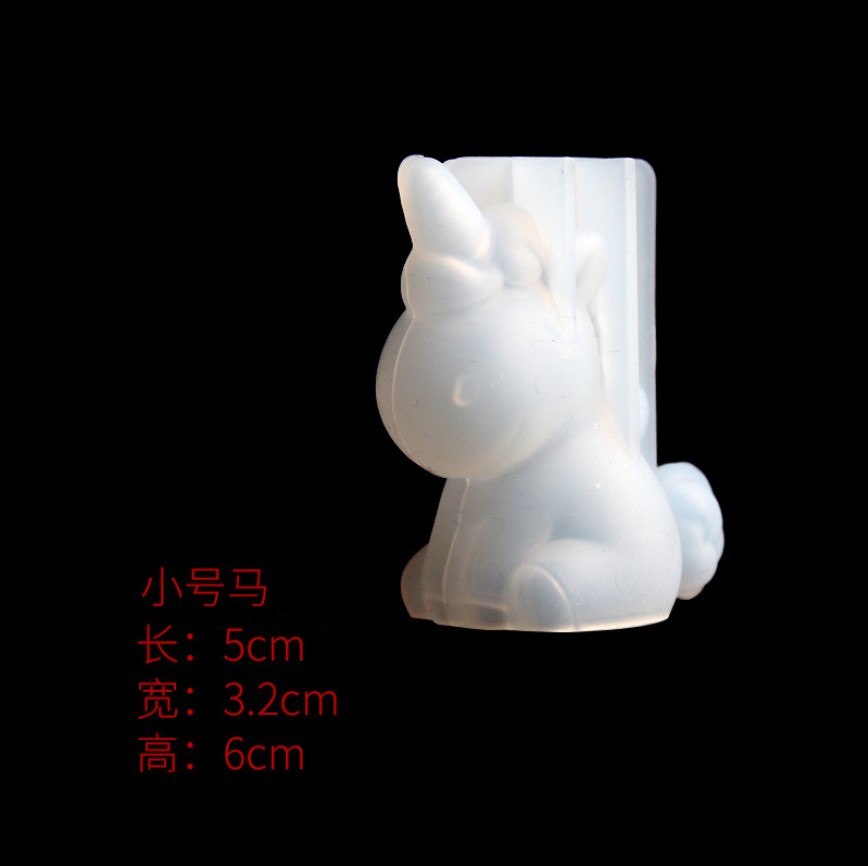 Transparent Unicorn Silicone E - Candle Making Items recension och pris