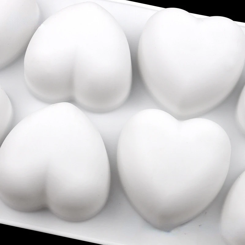 Love Heart Silicone Soap Mold  - Candle Making Items recension och pris