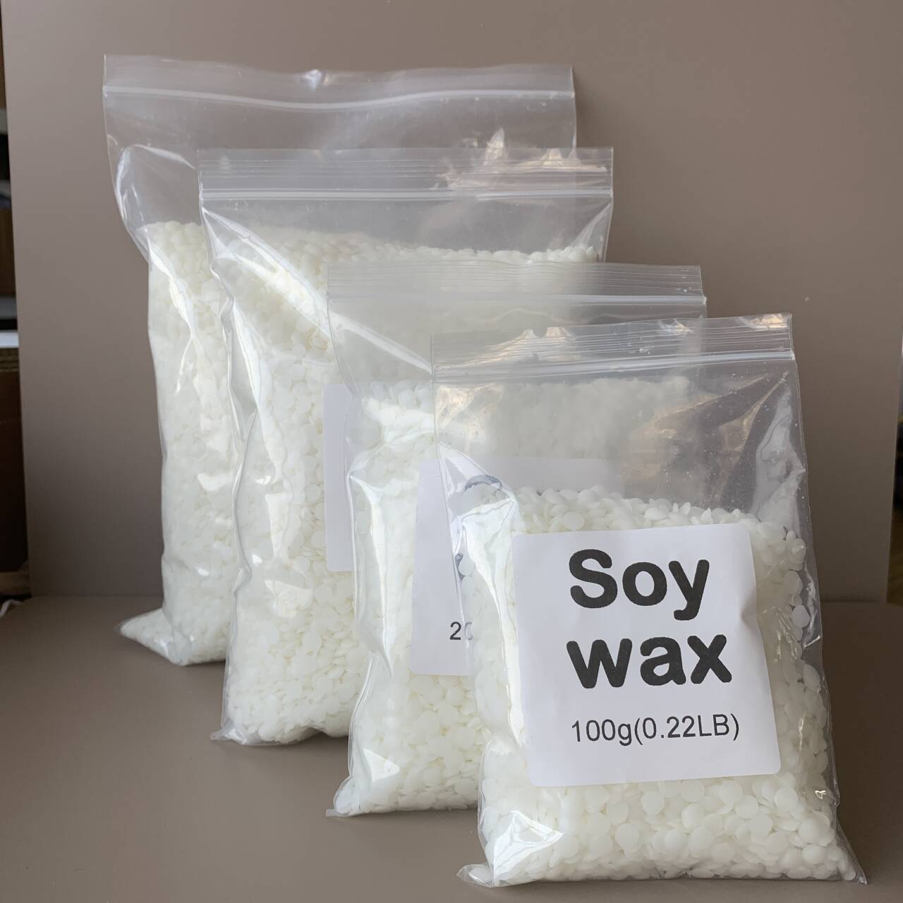 50g-1000g 100% natural Soy Wax - Candle Making Activity recension och pris