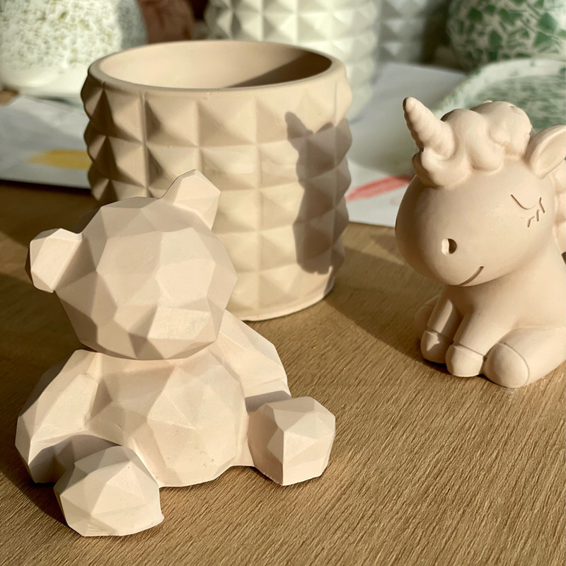 3D Stereo Bear Silicone Mold D - Candle Making Activity recension och pris