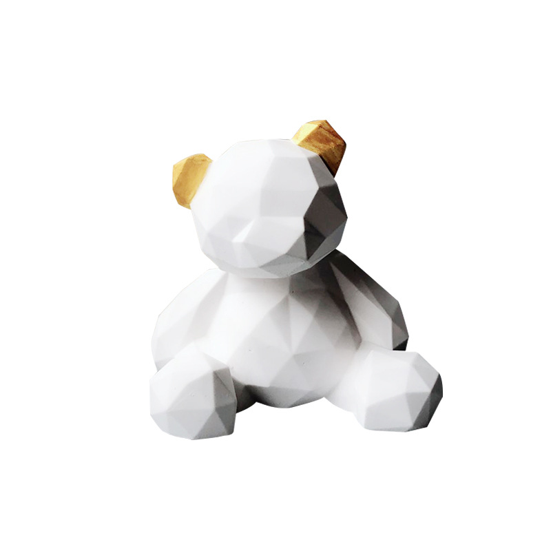 3D Stereo Bear Silicone Mold D - Candle Making Activity recension och pris