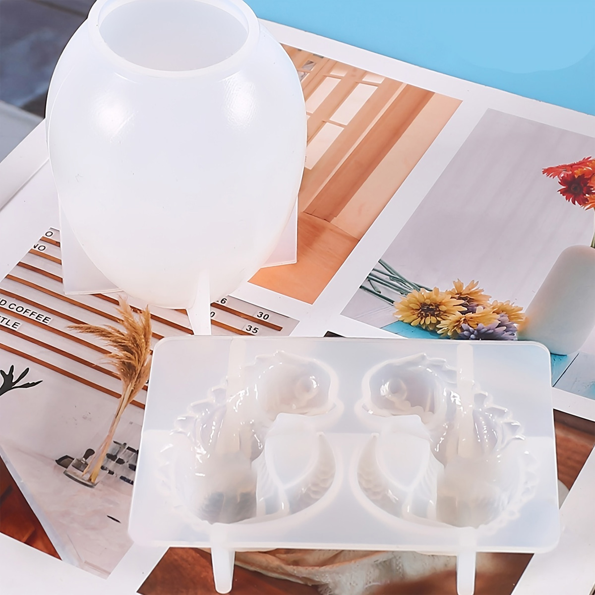 Silicone Dragon Egg Molds, 2-P - Candle Making Items recension och pris