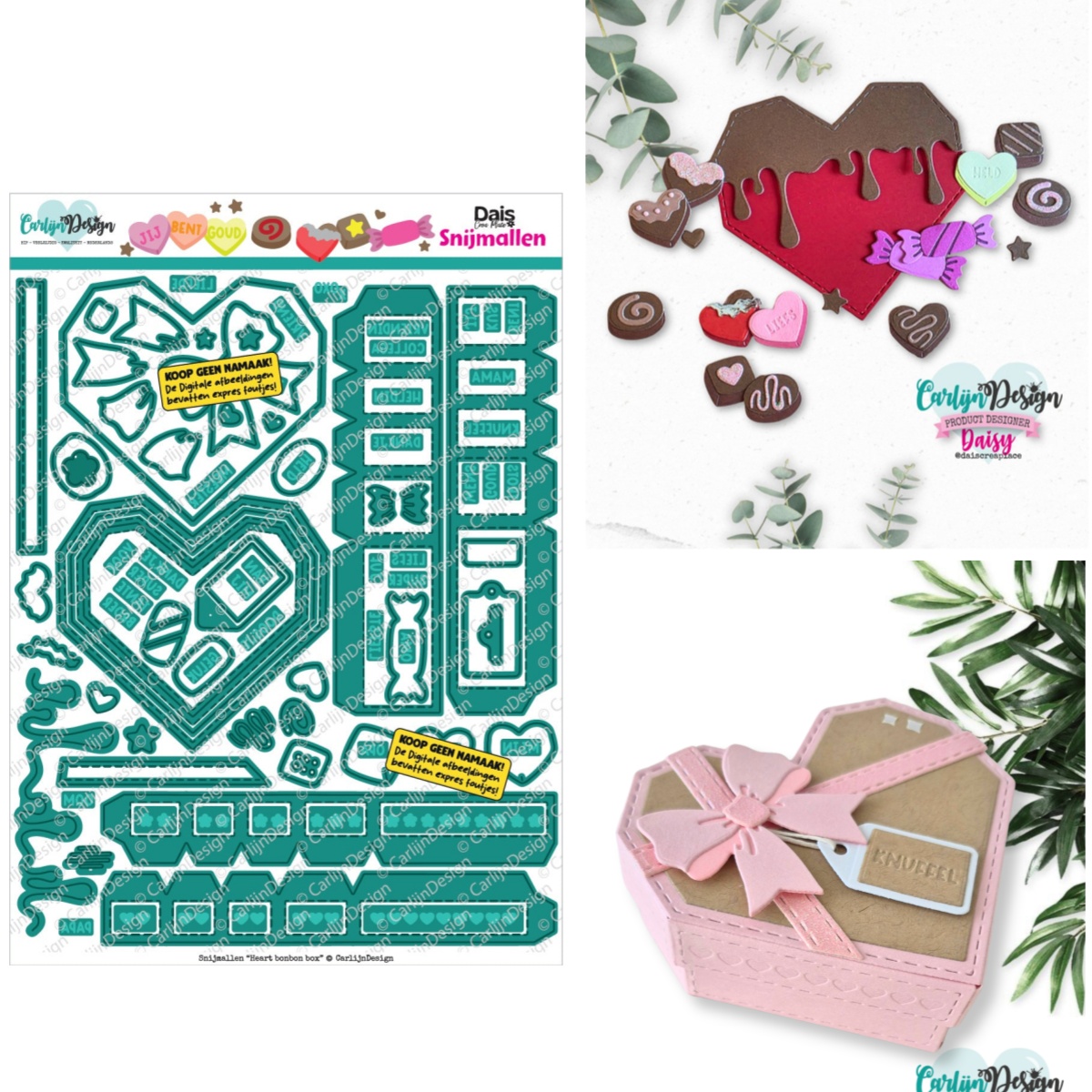 Heart Bonbon Box Unicorn Choco - Candle Making And Perfume recension och pris