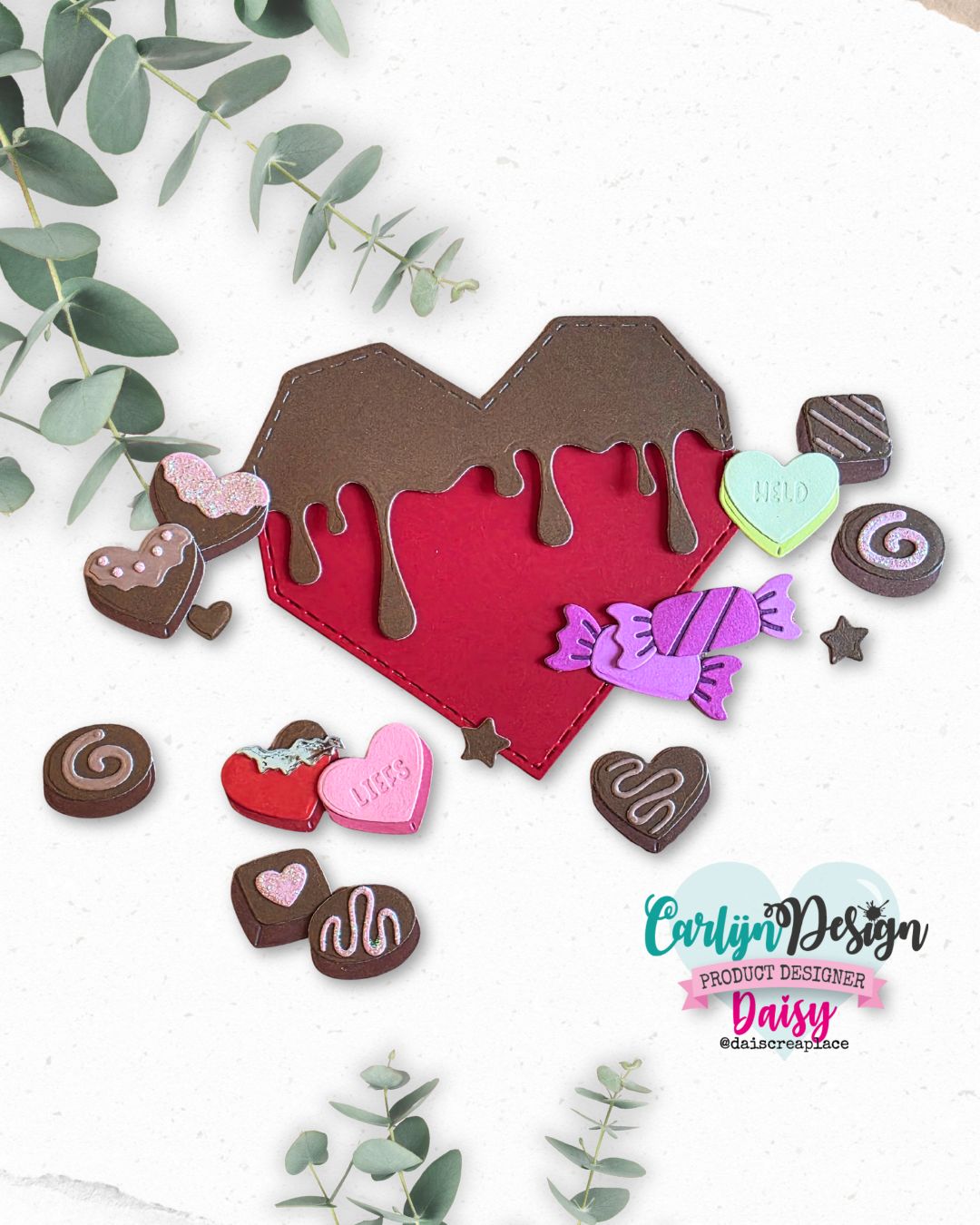 Heart Bonbon Box Unicorn Choco - Candle Making And Perfume recension och pris