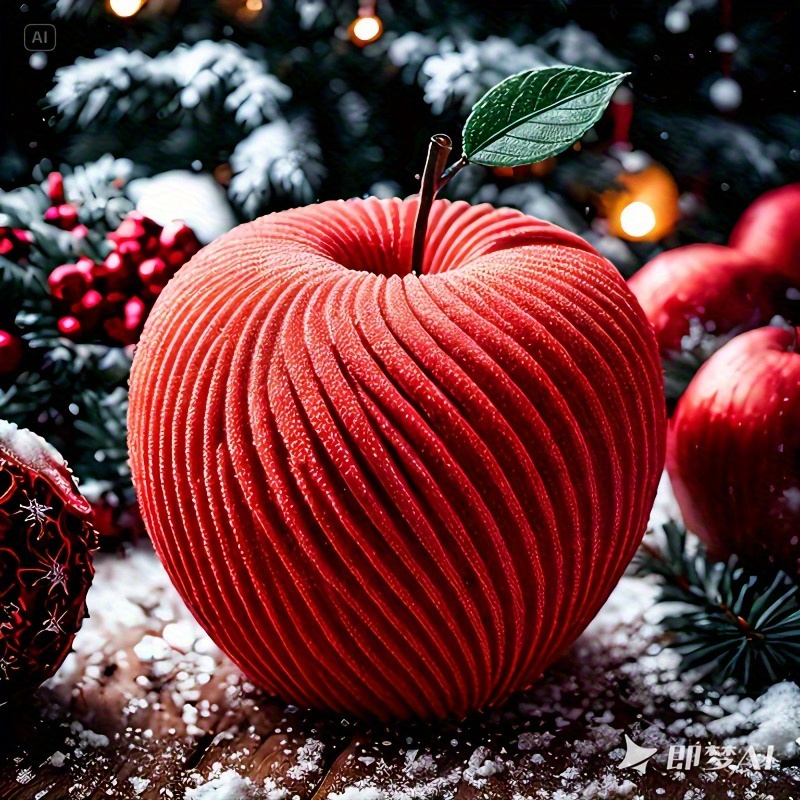 A trendy red apple silicone mo - Candle Making Class recension och pris