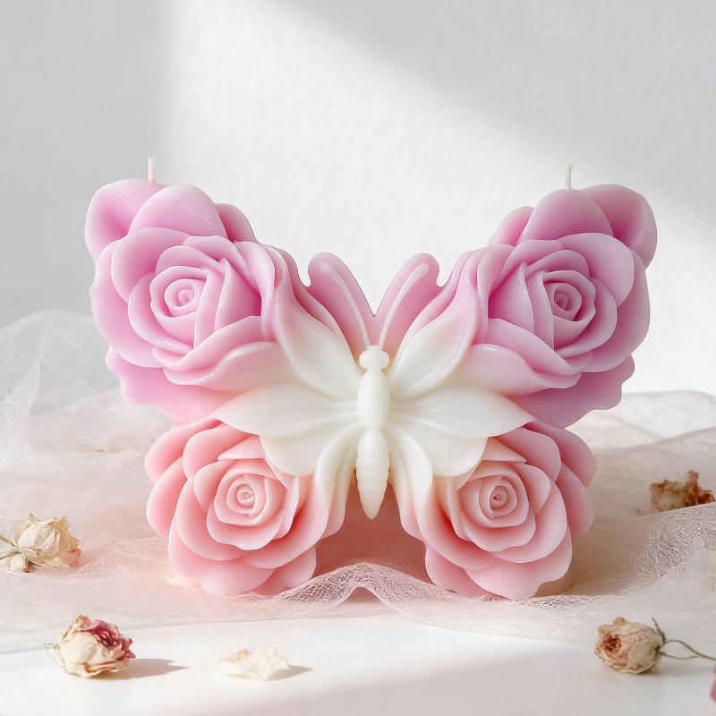 DIY Rose Butterfly Form Silico - Candle Making Class recension och pris