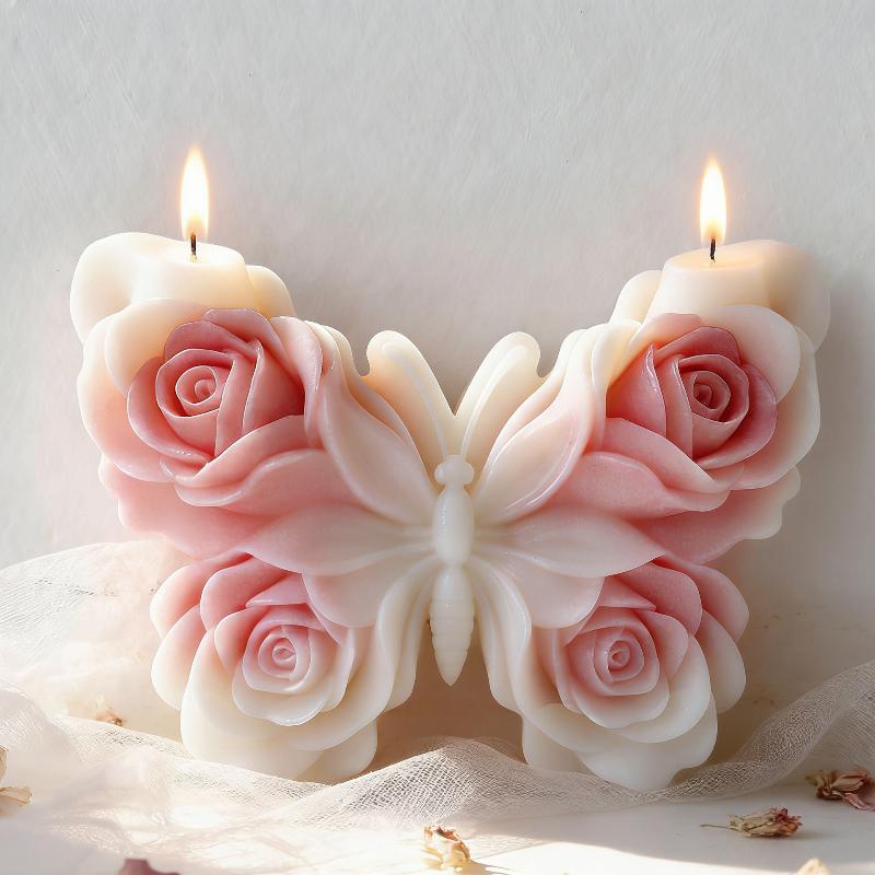 DIY Rose Butterfly Form Silico - Candle Making Class recension och pris