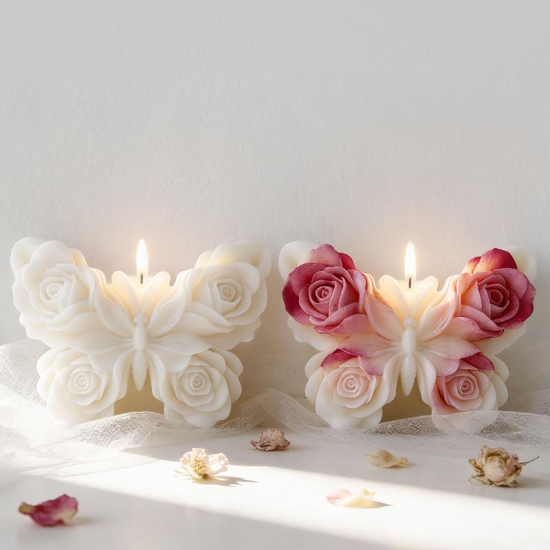 DIY Rose Butterfly Form Silico - Candle Making Class recension och pris