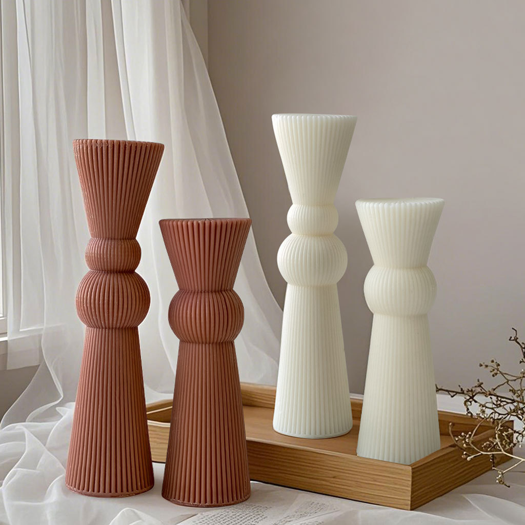 DIY Long Rod Striped Pillar Ca - Candle Making Activity recension och pris