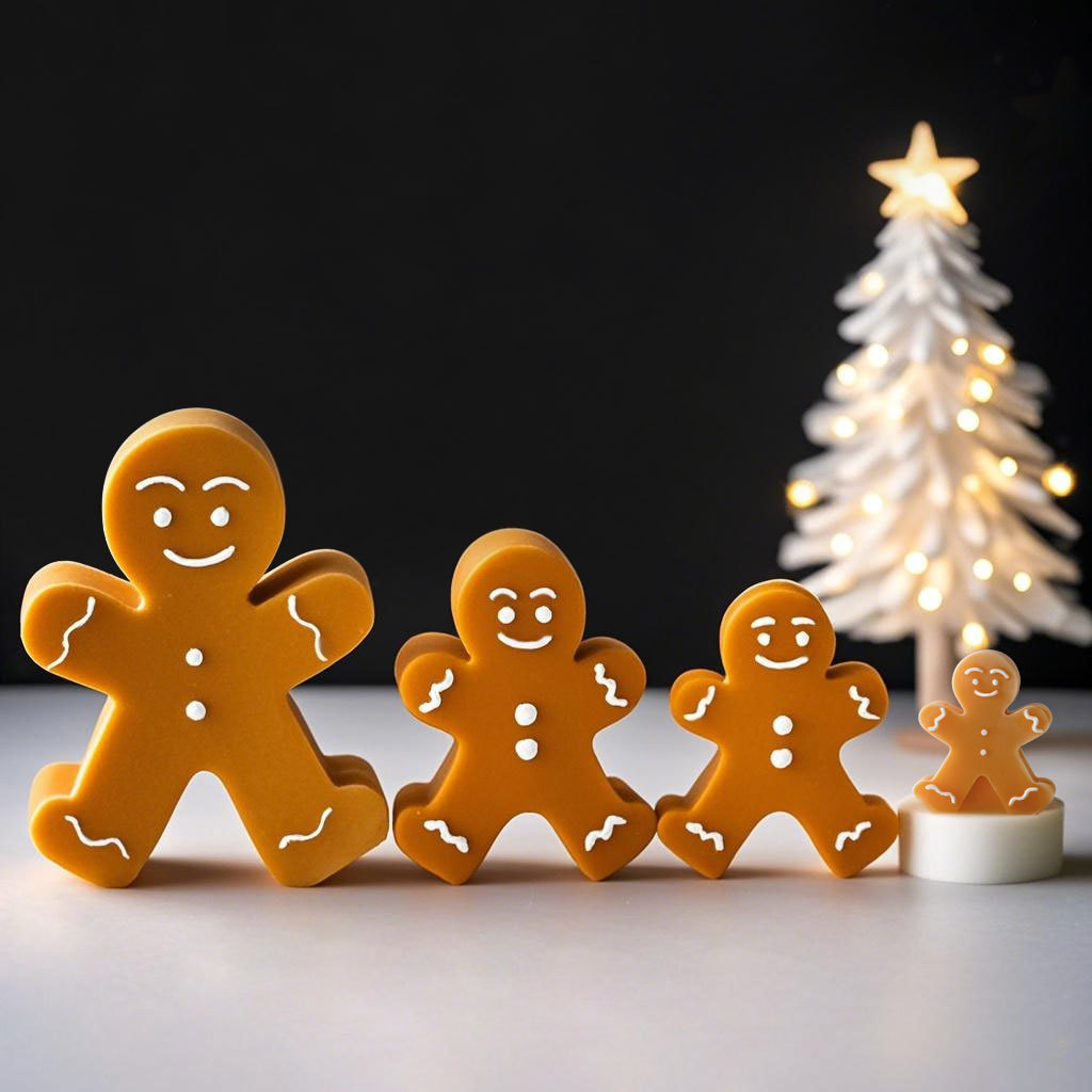 DIY Cartoon Gingerbread Man Si - Candle Making Activity recension och pris
