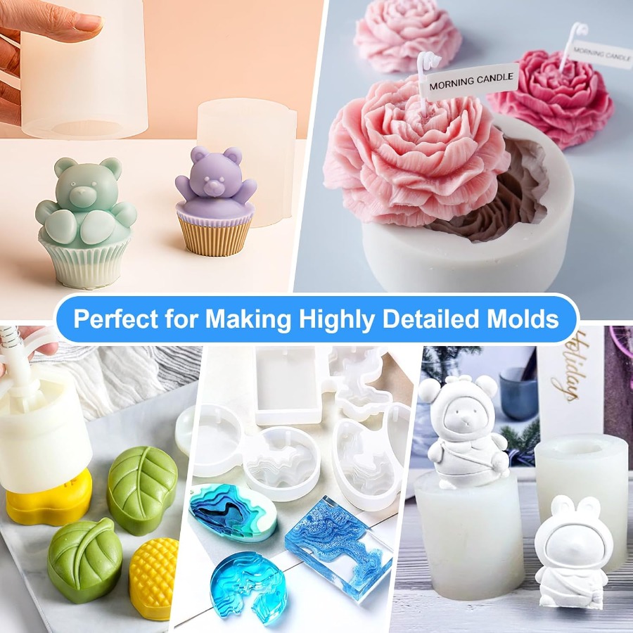 Silicone Mold Making Kit, 38.8 - Candle Making Class recension och pris